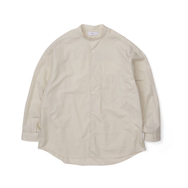 Graphpaper (グラフペーパー)/ BROAD OVERSIZED L/S BAND COLLAR SHIRT -6Color- #GM223-50062B(4)