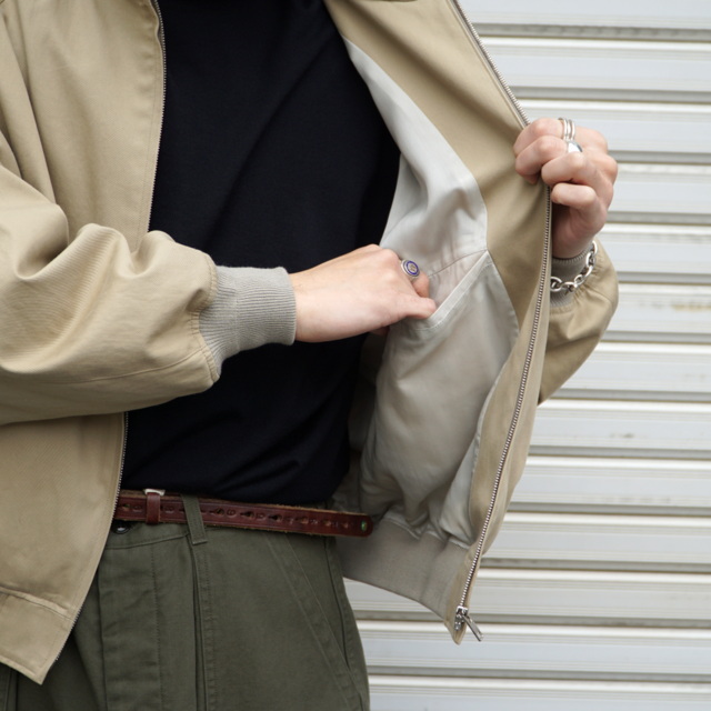 HERILL(ヘリル)/Egyptiancotton Chino Weekend jacket -2COLOR- #23-011-HL-8020(4)