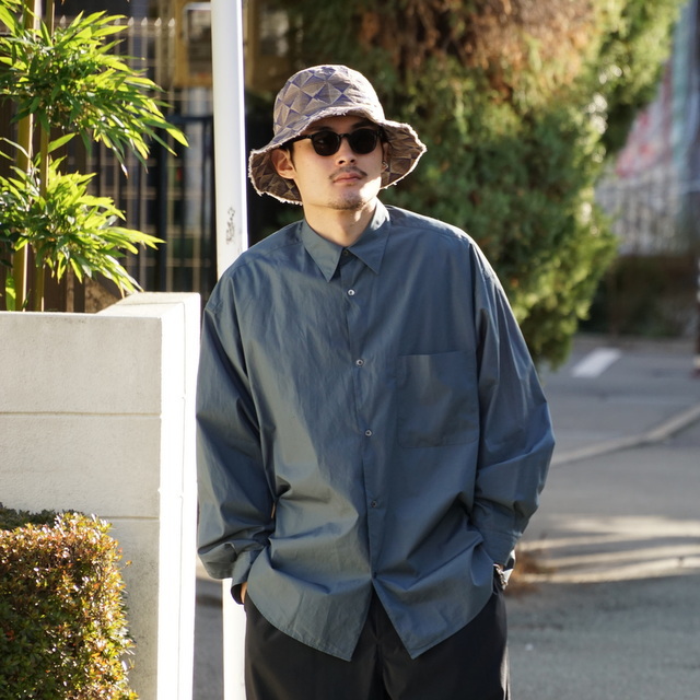 グラフペーパー Oversized Regular Collar Shirt - トップス