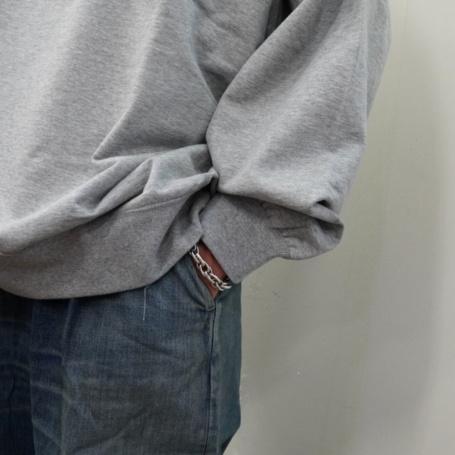 【23AW】Graphpaper (グラフペーパー)/ ULTRA COMPACT TERRY CREW NECK SWEATER -2COLOR- #GM233-70142(4)