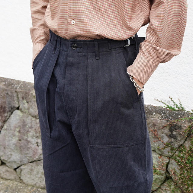 「23AW」MAATEE&SONS(マーティーアンドサンズ)/ UTILITY PT -BLK- #MT3303-0207A(4)