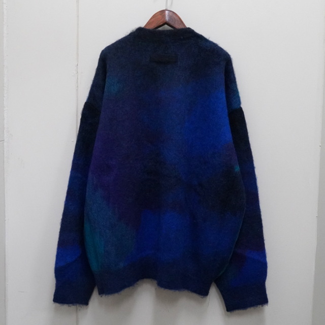 stein(シュタイン)/ OVERSIZED GRADATION MOHAIR LS -BLUE GREEN ...