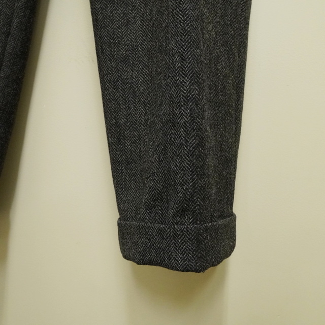 【23AW】A.PRESSE(ア プレッセ)/ Tweed Trousers -CHARCOAL- #23AAP-04-03H(4)