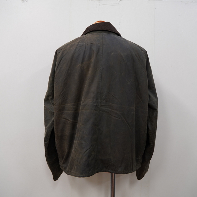 yoused(ユーズド) / REMAKE OILED FISHING JACKET -SAGE,BORDEAUX- #23AW14(4)