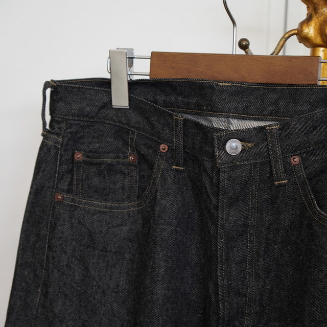 (24aw) A.PRESSE(A vbZ)/ Black Washed Denim Pants -BLACK- #AP-4007(4)