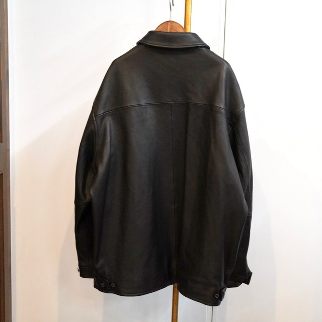 y24AWzHERILL(w)/ Lamb leather Jacket -Black- #24-011-HL-8020-30(4)