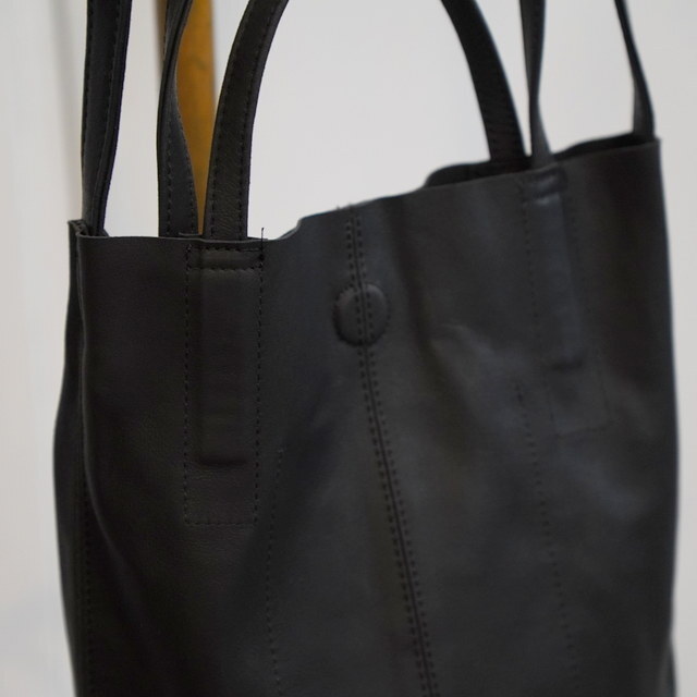 y24AWzMorphee(tF) / 2WAY SMALL TOTE(LONG) -BLACK,CHARCOAL- #SL-103(4)