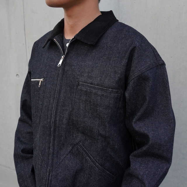 RANDY'S GARMENTS(fB[K[c)/SERVICE JACKET -INDIGO-(4)