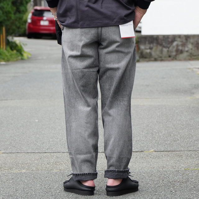 Graphpaper (Oty[p[)/ Selvage Denim Two Tuck Tapered Pants -LIGHT FADE-  #GU253-40060LB(4)