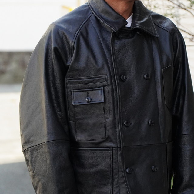 y25AWzCCU(V[V[[)/ COVERALL -BLACK- #SH-61-C-COW-4(4)