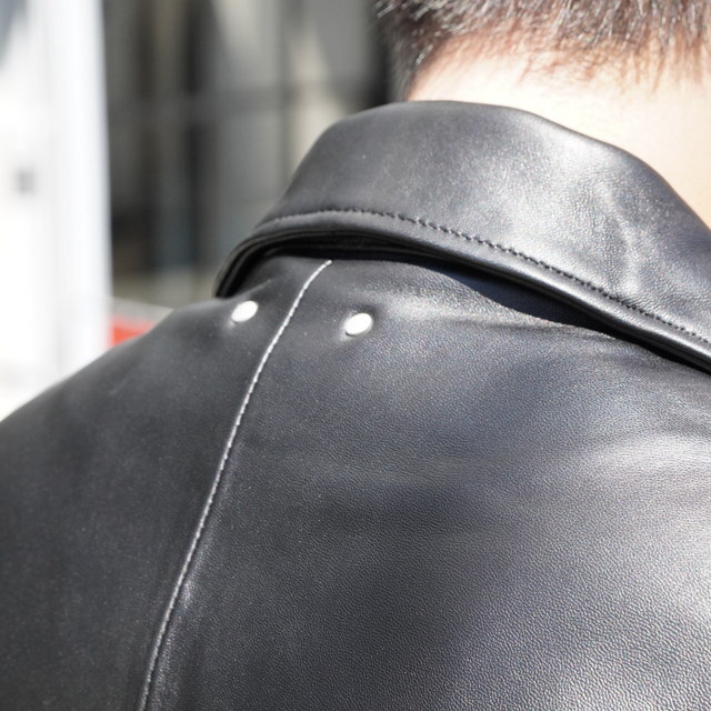 [25AW]ssstein(V^C) / SHEEP LEATHER FLIGHT JACKET -BLACK- #ST1219(4)