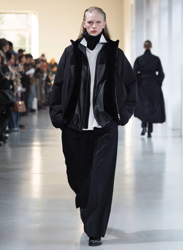 [25AW]ssstein(V^C) / MOUTON INNER REVERSIBLE PADDED JACKET -BLACK- #ST1223(4)