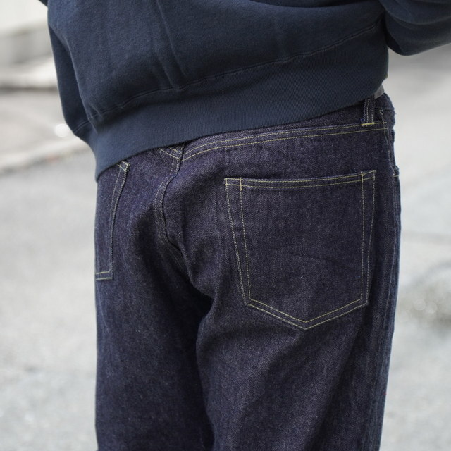y26SSzA.PRESSE(A vbZ)/ Washed Denim Wide Pants -INDIGO- #AP-4001(4)