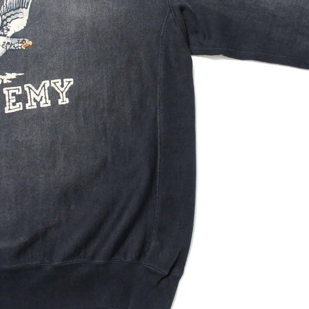 BOWWOW(oEE)/U.S.AIR FORCE SWEATSHIRTS AGED -AGED BLACK- #BW252-UAES(4)