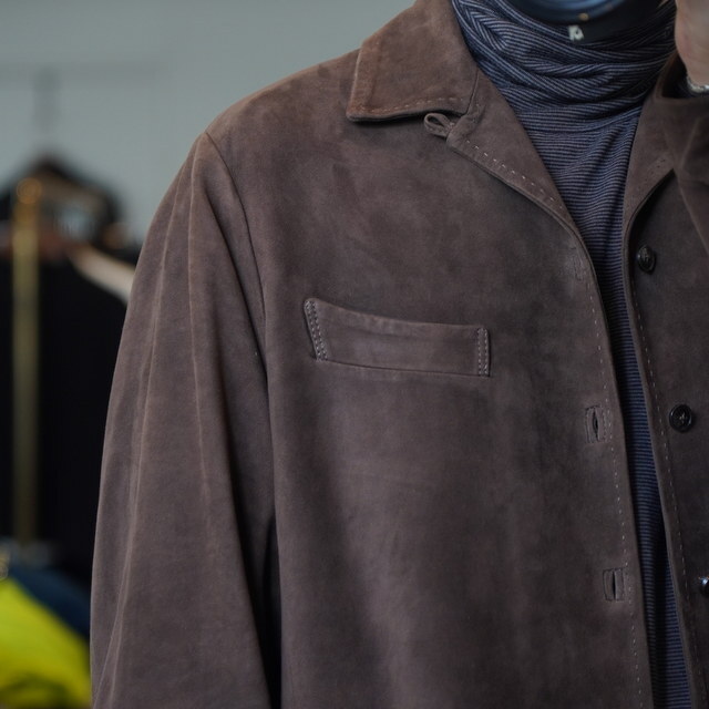 y25AWzMAATEE&SONS(}[eB[AhTY)/ SUEDE SHIRTS JACKET -BRWN- #MT5303-0904(4)