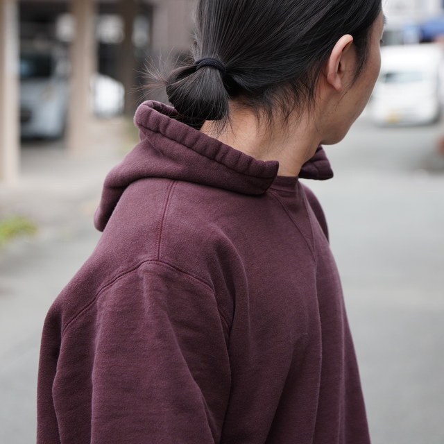 �y26SS�z A.PRESSE(�A �v���b�Z)/ Vintage Attached Hood Sweat Parka -BURGUNDY,BLUE- #26SAP-05-16(4)