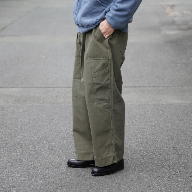 �y26SS�z A.PRESSE(�A �v���b�Z)/ USAF Hemmed Bottoms -OLIVE,BLACK- #AP-4009(4)