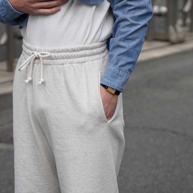 �y26SS�zBOWWOW(�o�E���E)/SWEAT PANTS -OATMEAL- #BW261-SPO(4)