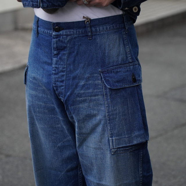 �y26SS�zHERILL(�w����)/ U.S.ARMY M-43 Nepdenim Jacket -VINTAGEWORN- #26-030-HL-81801(4)