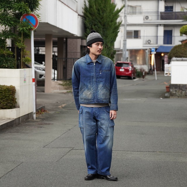 �y26SS�zHERILL(�w����)/ Nepdenim Jacket -VINTAGEWORN- #26-011-HL-81801(4)