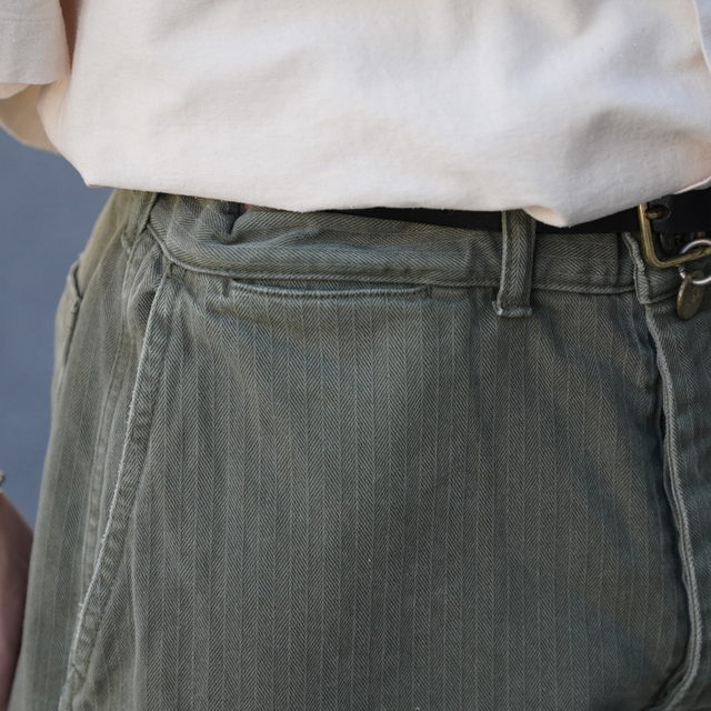 �y26SS�zHERILL(�w����)/ USMC HBTpants  -OLIVEDRAB- #26-030-HL-8190(4)