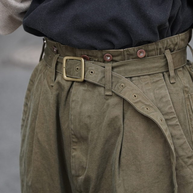 �y26SS�zGurank(�O�����N)/ CH belted work pants -KHA- #2607HB(4)