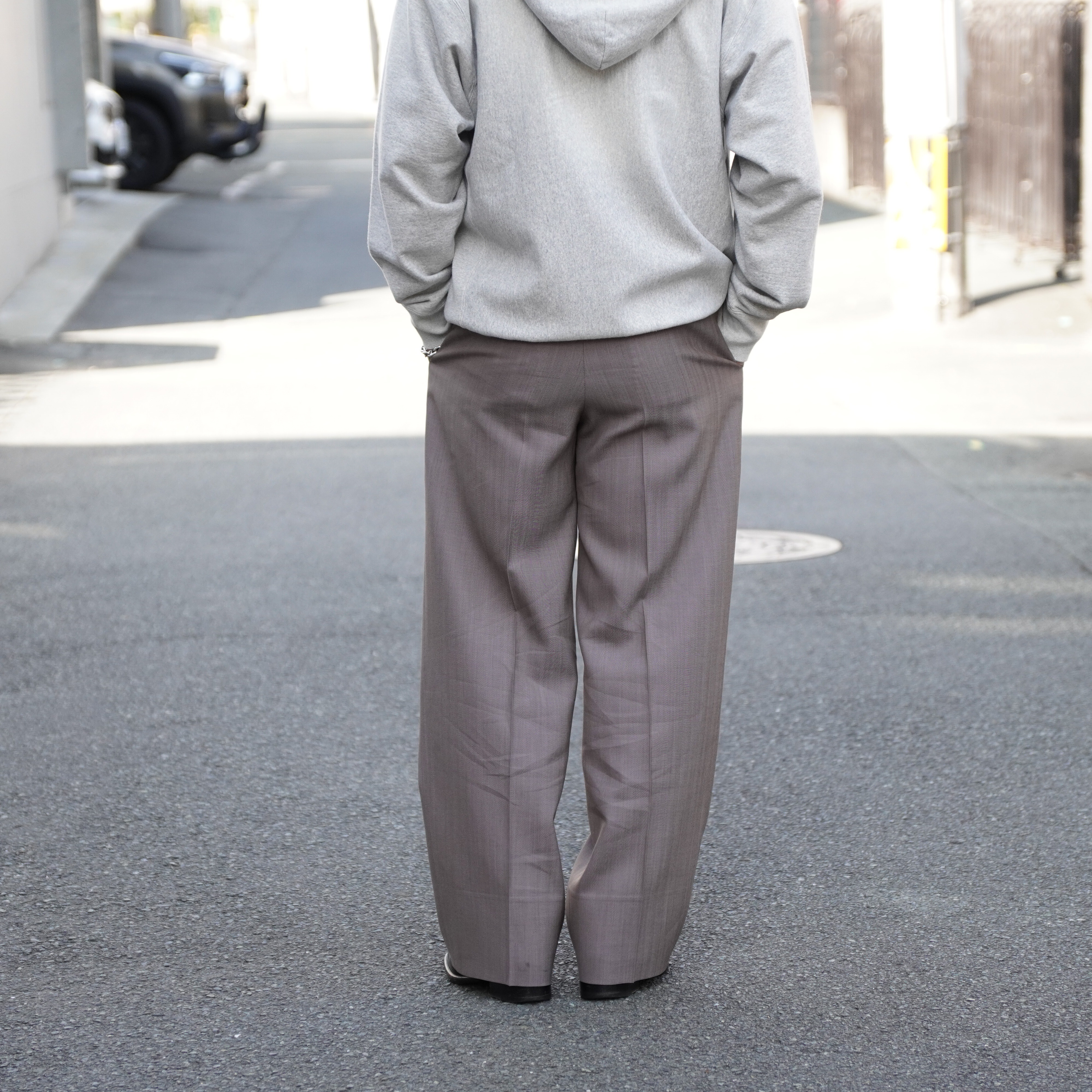 �y26SS�zMAATEE&SONS(�}�[�e�B�[�A���h�T���Y)/ �i��SLACKS TYPE2 -CGRAY- #MT6103-0203A(4)