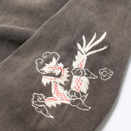 �y26SS�zBOWWOW(�o�E���E) / VIETNAM JACKET AGED -BLACK- #BW261-VJ(4)