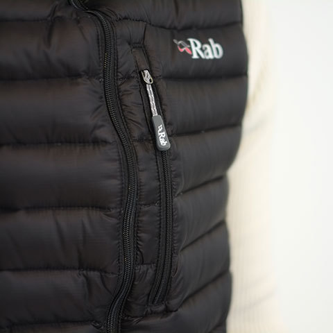 Rab(ラブ) Microlight Vest -BLACK- (5)