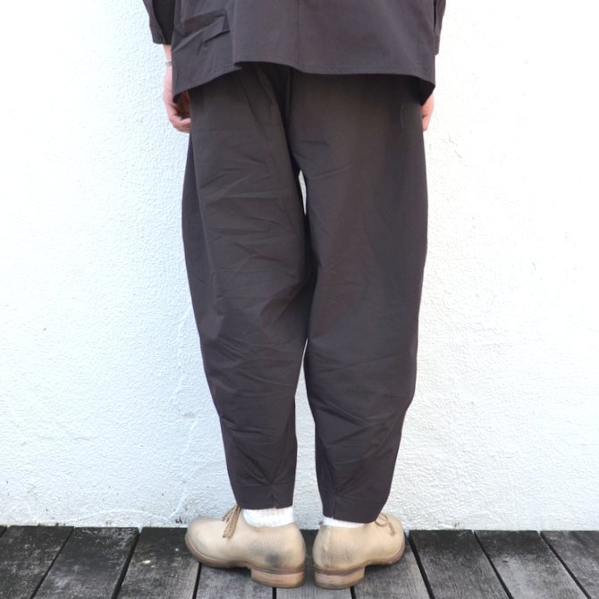 toogood(トゥーグッド) / THE ACROBAT TROUSER COTTON PERCALE -SOOT
