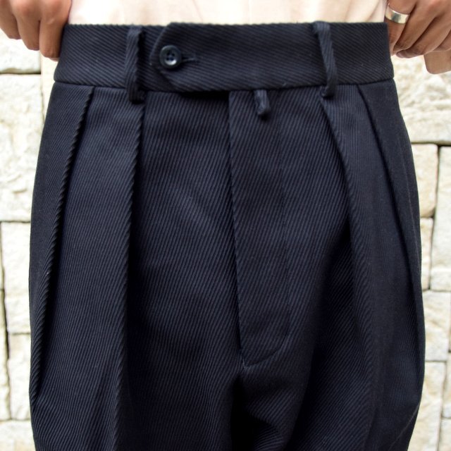 y30% off salezy2019 AW z MARKAWARE(}[JEFA)/CLASSIC FIT TROUSERS -NAVY- #A19C-06PT02C(5)