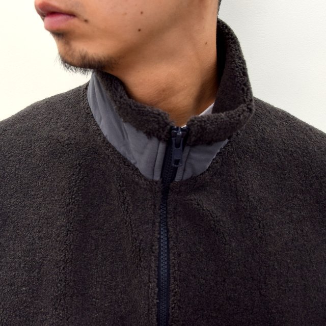 MISTERGENTLEMAN BOA ZIP UP BLOUSON | gulatilaw.com