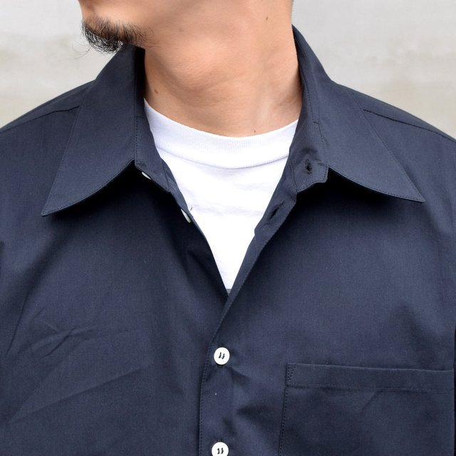 CAMIEL FORTGENS(カミエル フォートゲンス)/ BASIC SHIRT -BLACK