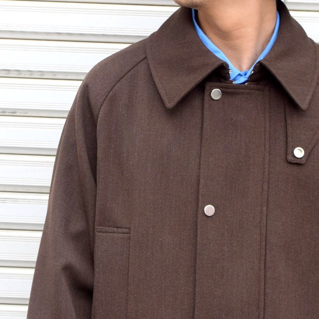 MARKAWARE(マーカウェア)/ WAYFARER COAT -NATURAL BROWN- #A21C 