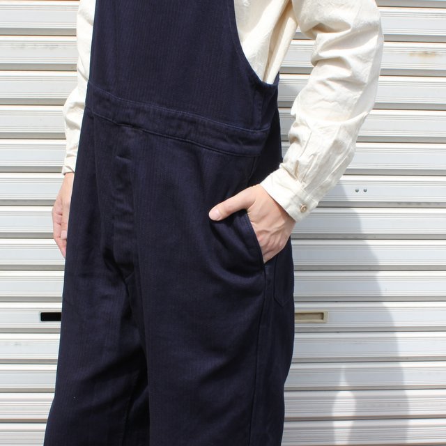 Ets.MATERIAUX(C[eB[GX}eI)/ DENIM OVERALLS -BLUE- #21030300260730(5)