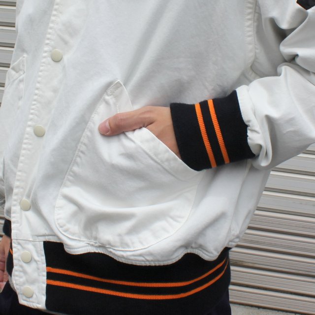 QUIGLEY / COTTON HOOD VARSITY JACKET #21A‐QGY5004／acoustics Men's