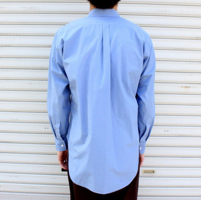 HEUGN (ユーゲン)/ ALAN -L/BLUE- #SHIRT019／acoustics Men's