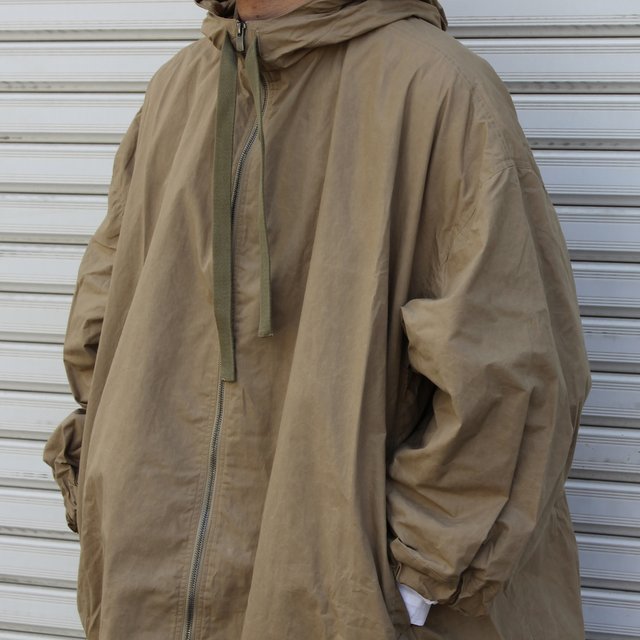 toogood(トゥーグッド) / THE EXPLORER COAT WAX COTTON -HAZEL