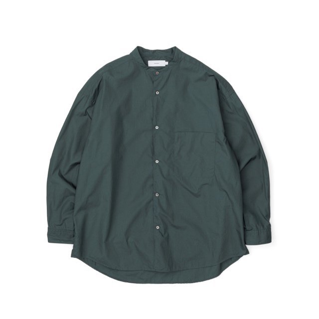 Graphpaper (グラフペーパー)/ BROAD OVERSIZED L/S BAND COLLAR SHIRT -6Color- #GM223-50062B(5)