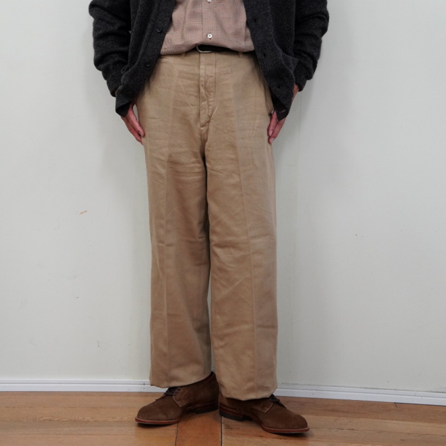 23AW」MAATEE&SONS(マーティーアンドサンズ)/ CHEAP CHINO -薄BLUE、薄 