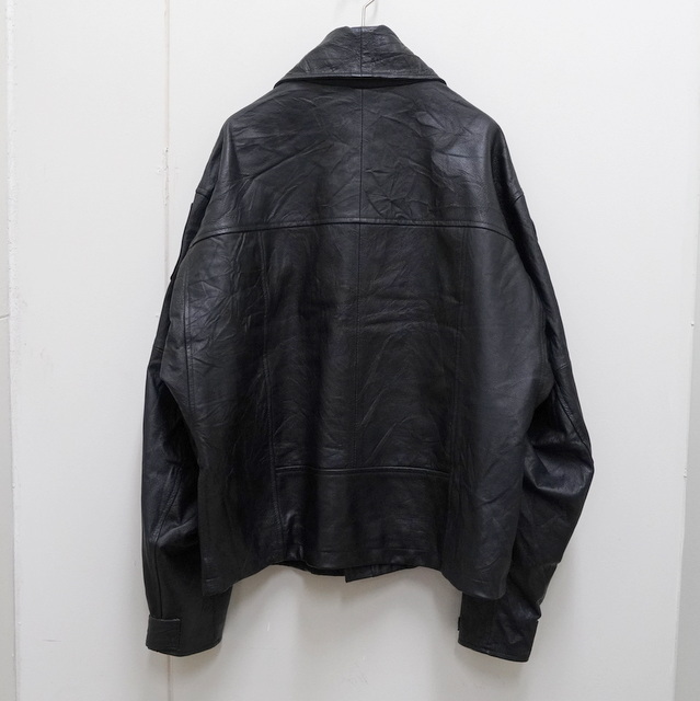 yoused(ユーズド)/ MILITARY LEATHER MK4 -BLK- #23AW05(5)