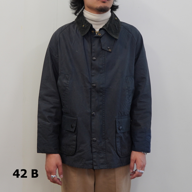 yoused(ユーズド) / BARBOUR REMAKE JACKET (SIZE42) -SAGE,NAVY- #23AW13(5)