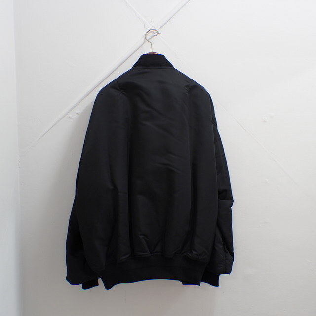 [24AW]ssstein(V^C) / OVERSIZED FLIGHT JACKET -BLACK- #ST925(5)