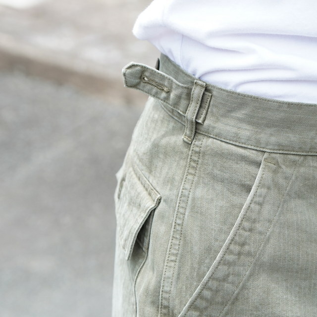 y25AWzHERILL(w)/ US ARMY HBT Bakerpants -Olived Drab- #25-030-HL-8030(5)