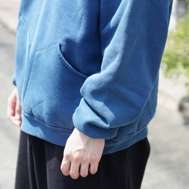 y25AWz A.PRESSE(A vbZ)/ Vintage Attached Hood Sweat Parka -BLACK,BLUE- #25AAP-05-10(5)