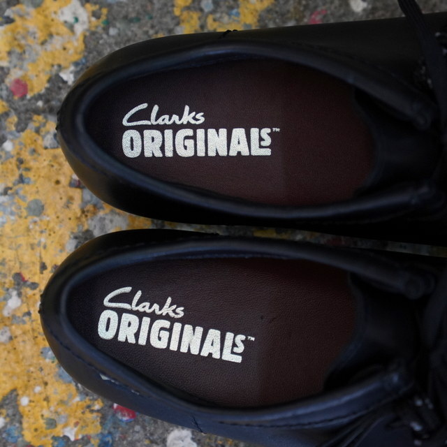 CLARKS(N[NX)/Wallabee GTX -BLACK- #129826183074(5)