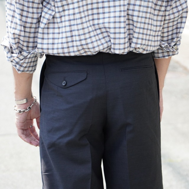 パンツ MAATEE&SONS 25aw Forever Slacks chacoal 25AW】MAATEE&SONS(マーティーアンドサンズ)/ FOREVER SLACKS