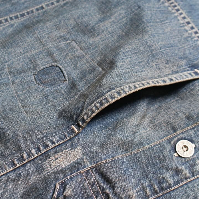 BOWWOW(oEE)/US ARMY M-35 DENIM JACKET AGED -AGED INDIGO- #BW252-UA3DJ(5)