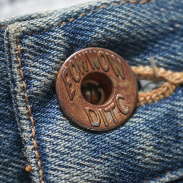 BOWWOW(oEE)/MINER'S REPAIRED DENIM WORK PANTS -AGED INDIGO- #BW252-MRDWP(5)