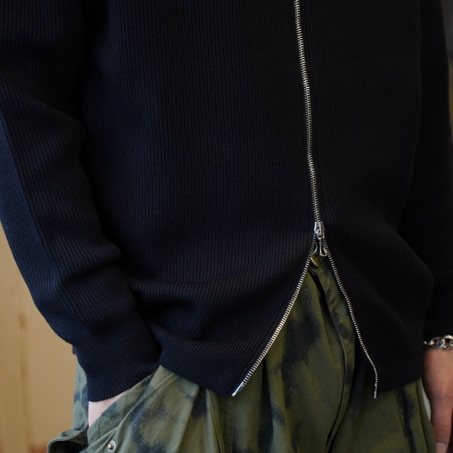 y25AWzGraphpaper (Oty[p[)/ High Density Drivers Knit -GRAY,BLACK- #GU253-80261B(5)